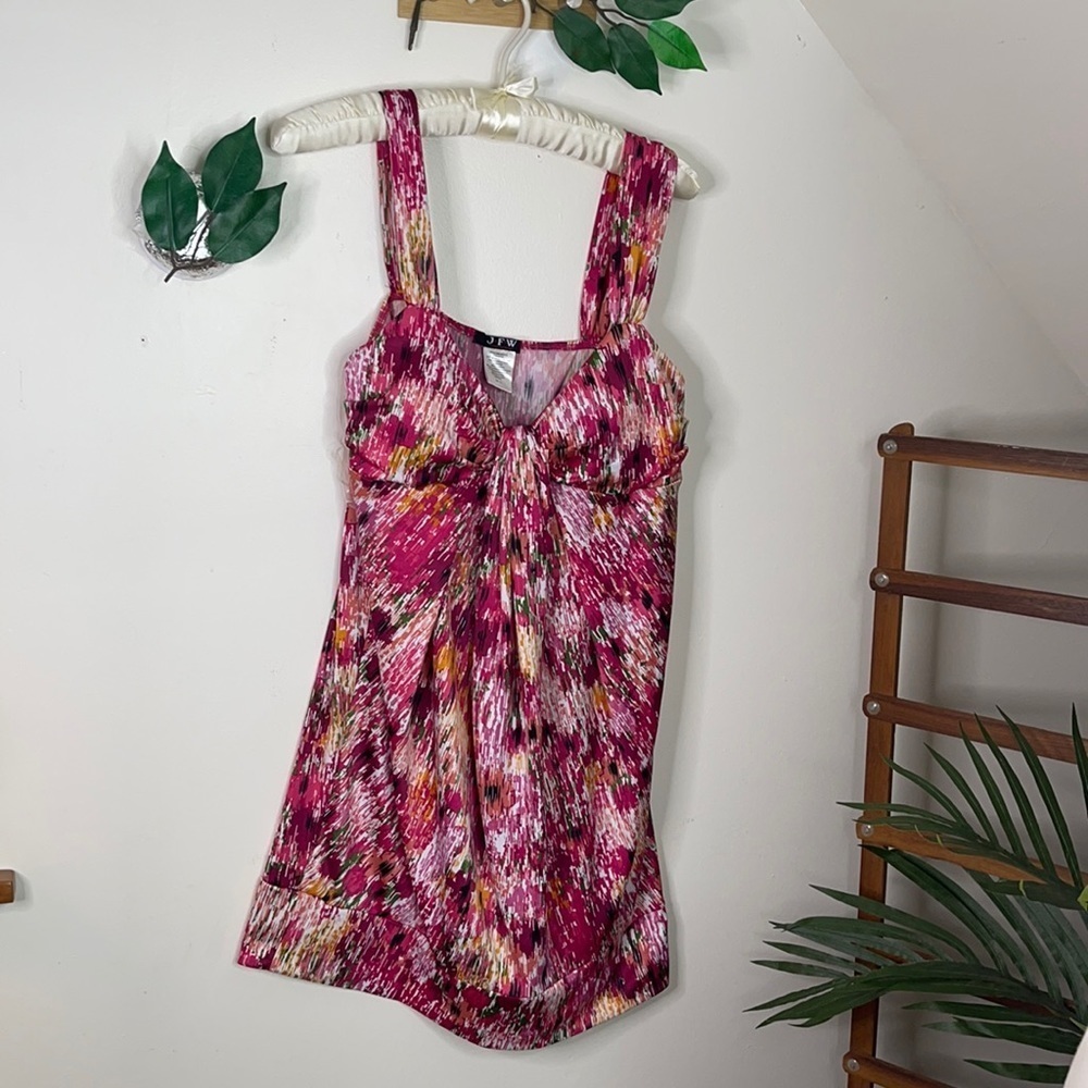 JFW Tropical Party Dress Or Swim Top XL